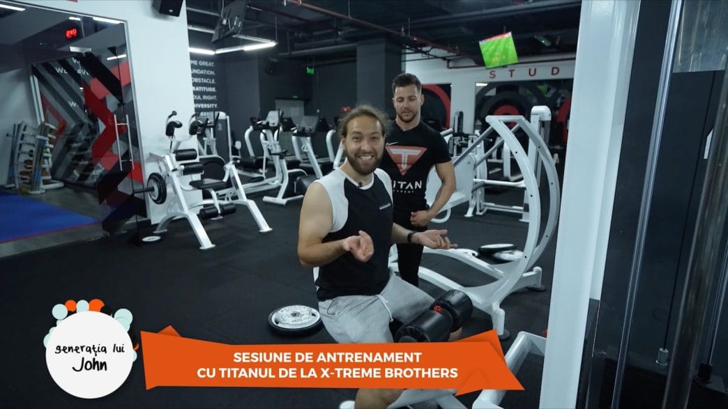 Laurențiu Coman, instructor de fitness, Titan Academy, Generatia lui John