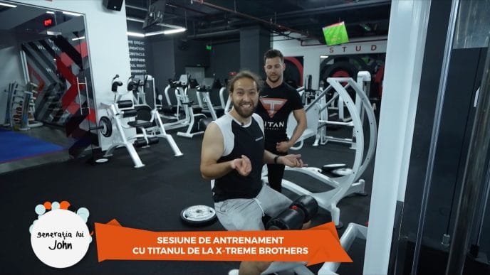 Laurențiu Coman, instructor de fitness, Titan Academy, Generatia lui John