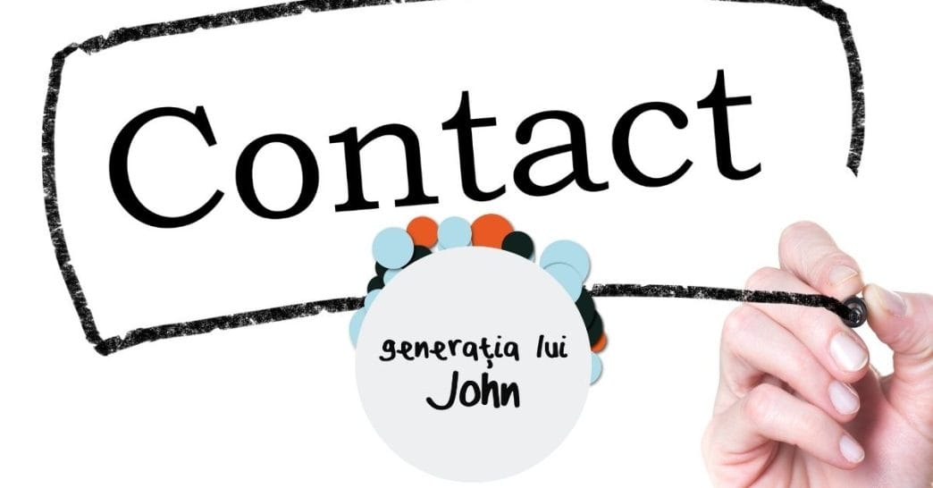 contact generatia lui john