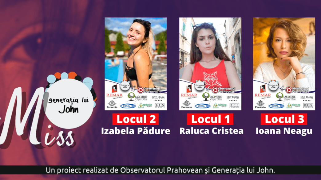 finala, miss, generatia lui John, locul 1, locul 2, locul 3, Raluca Cristea, Izabela Padure, Ioana Neagu, Lac de Verde, Breaza, 14 octombrie 2021, frumusete fara filtre