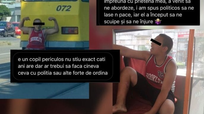 individ, pericol public, reacție, mesaje, călători, autobuz, Ploiești, minor, zona nord, individ periculos