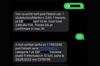 taxa-pod-Fetesti-amenda-taxa-prin-SMS-PEAJ-patanie-Catalin-Vlad-CNAIR-SMS-7577-dovada-plata-reclamatie-dovada-sms