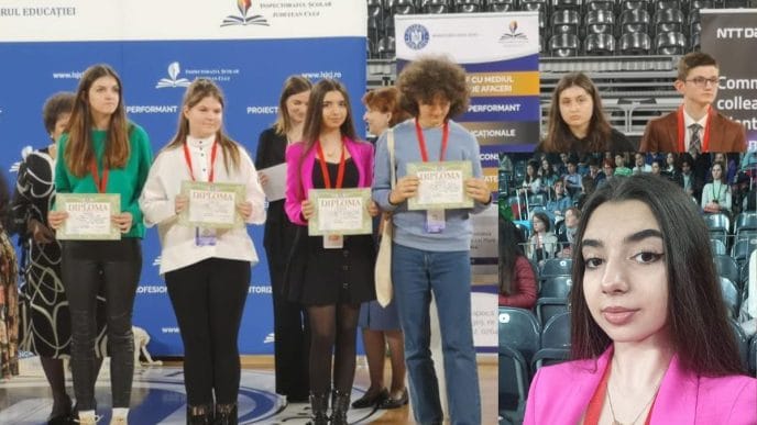 olimpiada națională de franceză, Iulia Elena Smaranda, Brâncoveanu Vodă Urlați, liceul teoretic din Urlați, interviu, profesor Andreea Stătescu, DELF A2