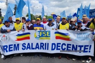 proteste, educație, sindicaliști, grevă generală, Marian Neacșu, creștere salarială, vocația nu ține de foame, profesori, protest 25 mai