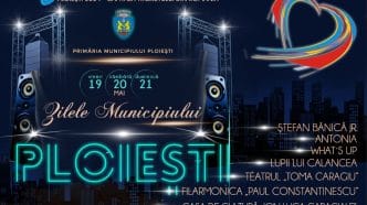 zilele orașului Ploiești, Zilele Municipiului Ploiești, eveniment, 2023, programul evenimentelor, program artistic, foc de artificii, concert, Palatul Culturii