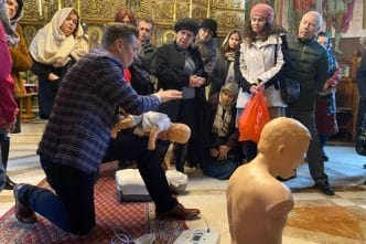 Costin Croitoru, Leapșa Binelui, cursuri gratuite, cursuri prim ajutor, enoriași, Biserica Maica Precista, Ștefan Mușat