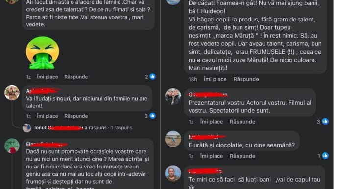 Eva Măruță, mesaje, hateri, Tati Part-Time, film românesc, film privat, frustrare, cover