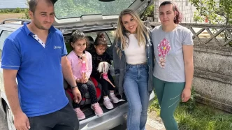 Amna, fapte bune, familia Tăriceanu, Tăriceni, Prahova, video Amna, cont donații