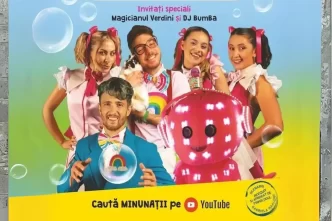 Verdini, Minunații, spectacol, magie în baloane de săpun, Ploiești, bilete, spectacol copii, cover