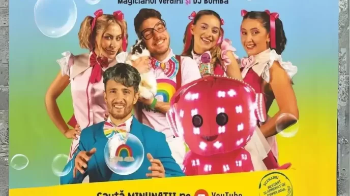 Verdini, Minunații, spectacol, magie în baloane de săpun, Ploiești, bilete, spectacol copii, cover