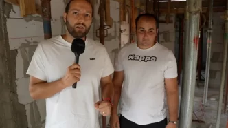 stadiu lucrări, familia Tăriceanu, casa din Tăriceni, incendiu, interviu, cont donații