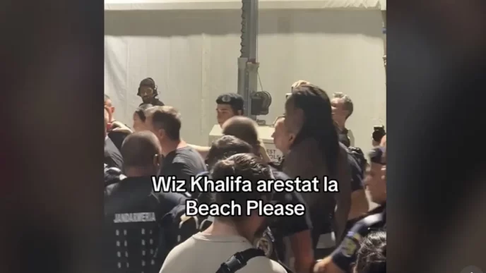 Wiz Khalifa, Beach please, festival rap, joint pe scenă, campanie antidrog, Selly, 18 grame de cannabis, TikTok
