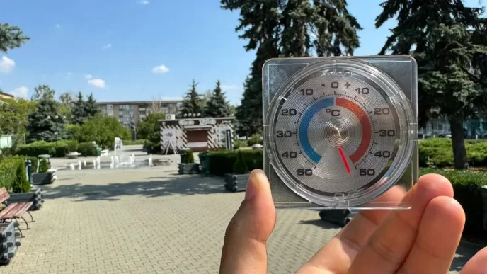 experiment, măsurare temperatură, termometru la soare, temperatură la soare, 50 grade Celsius, grade Ploiești