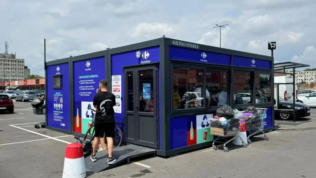 sistem garanție-returnare, Ploiești, reciclare, sticle, mediu înconjurător, Carrefour, Value Center Ploiești