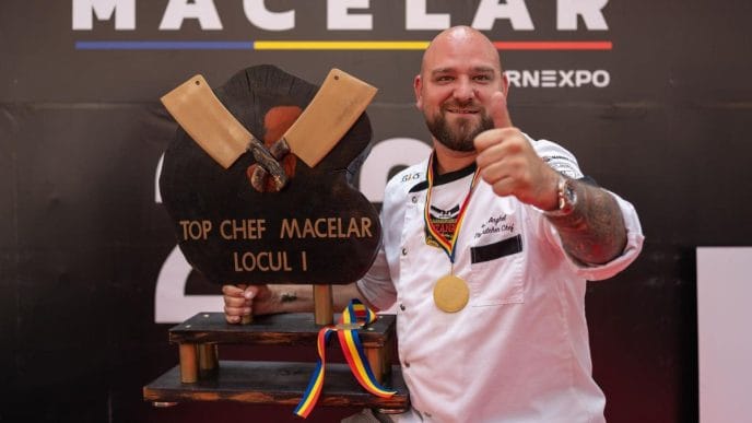 Ionuț Anghel, Top Chef Măcelar, măcelărie, Piața Artizante, deschidere, 9 august, măcelărie Păulești, Carmangeria Ozana, cover