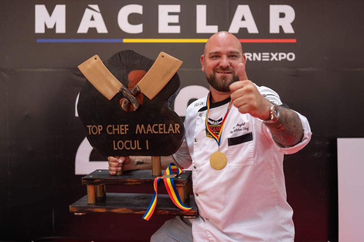 Ionuț Anghel, Top Chef Măcelar, măcelărie, Piața Artizante, deschidere, 9 august, măcelărie Păulești, Carmangeria Ozana, cover