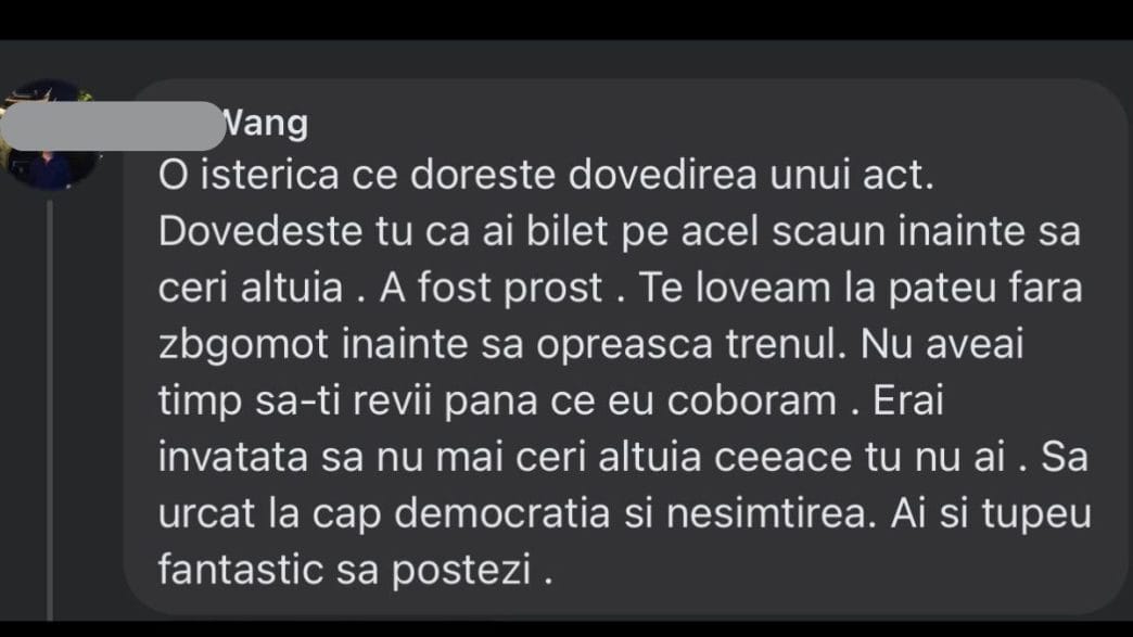 confesiune, posibil agresor, Ploiești, Eli Wang, identitate pe Facebook, cover