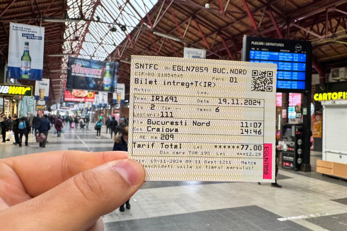 bilet București Craiova, InterRegio