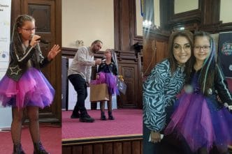 trofeu, câștigătoare IMC 2024, concurs de muzică, Maya Mihoci, 9 ani, Ploiești, eveniment, Palatul Culturii Ploiești, cover