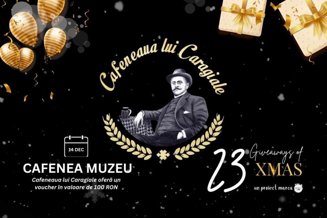 cafeneaua lui Caragiale, giveaway, xmas, cover