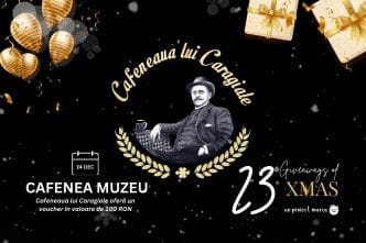 cafeneaua lui Caragiale, giveaway, xmas, cover