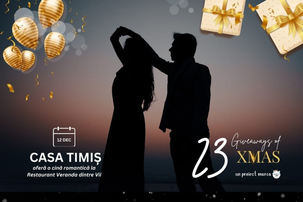 casa timiș, cover, giveaway, cină romantică, 12 decembrie