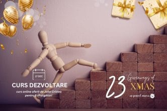 curs dezvoltare personală, giveaway, John Cristea, xmas