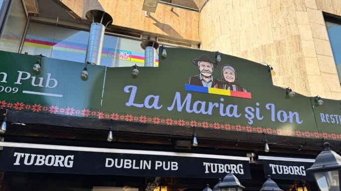 La Maria și Ion, restaurant, Ploiești, meniul zilei, 29 lei, recenzie, intrare