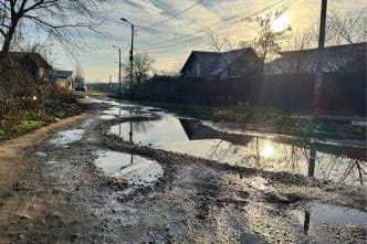 Strada Văii, Ploiești, băltoacă