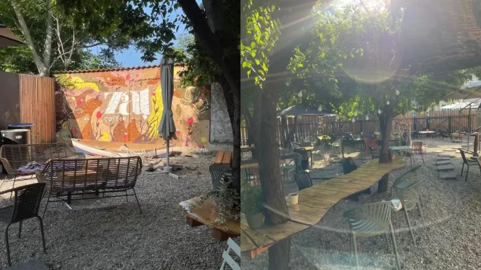 grădină urbană, Ploiești, Zaț Cafe, zafeneaua Zaț, Zaț Ploiești, petrecere silențioasă, Silent Party, Dj TripOLar, Ionuț Sandu, cover
