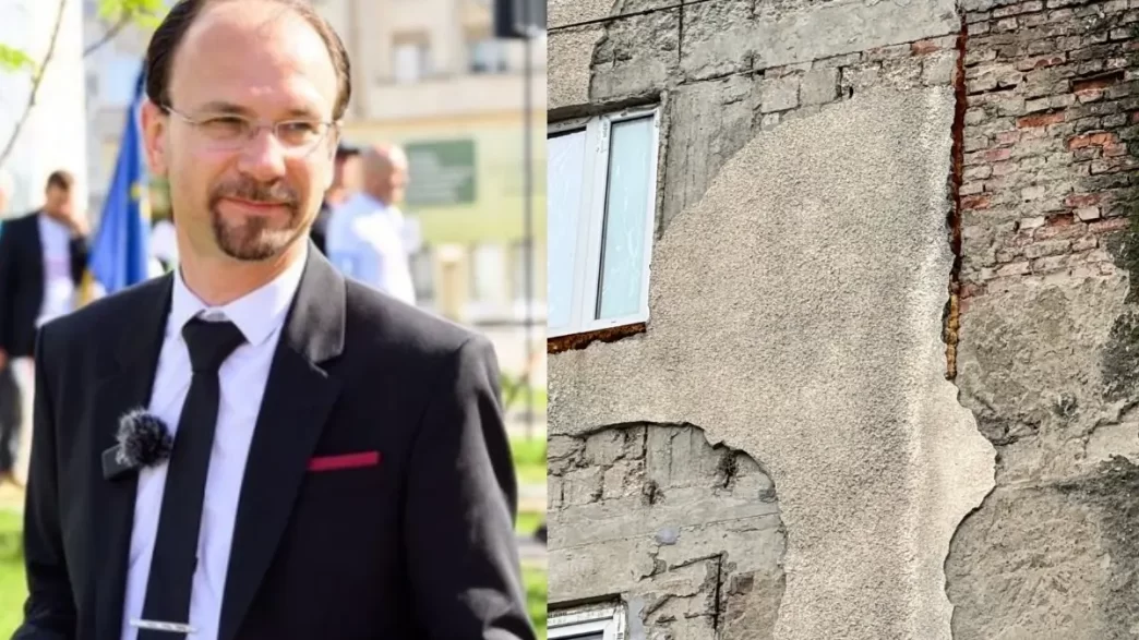 punct de vedere, postare Facebook, primar Ploiești, Mihai Polițeanu, bloc 7 etaje, tencuială fațadă
