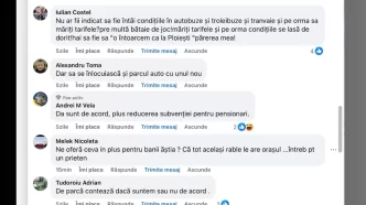 reacții, ploieșteni, majorare preț, preț transport public, TCE Ploiești, aer condiționat, bilet 2025 Ploiești, comnetarii Facebook Generația lui John