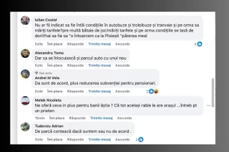 reacții, ploieșteni, majorare preț, preț transport public, TCE Ploiești, aer condiționat, bilet 2025 Ploiești, comnetarii Facebook Generația lui John