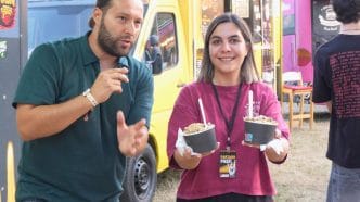 festival, prima zi, prețuri mâncare, LAROCK, Domeniul Cantacuzino, video, pastramă de oaie, mici, bere la draft, activări în festival, Florești