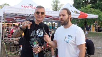 ziua 2, festivalieri, LAROCK, 2025, Domeniul Cantacuzino, trupa Subcarpați, Bean MC, Damian Drăghici, interviu, festival, Cristian Hrubaru
