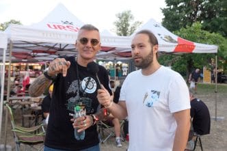 ziua 2, festivalieri, LAROCK, 2025, Domeniul Cantacuzino, trupa Subcarpați, Bean MC, Damian Drăghici, interviu, festival, Cristian Hrubaru