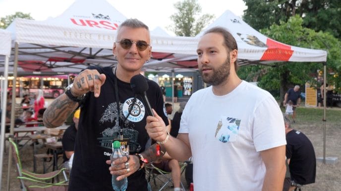 ziua 2, festivalieri, LAROCK, 2025, Domeniul Cantacuzino, trupa Subcarpați, Bean MC, Damian Drăghici, interviu, festival, Cristian Hrubaru