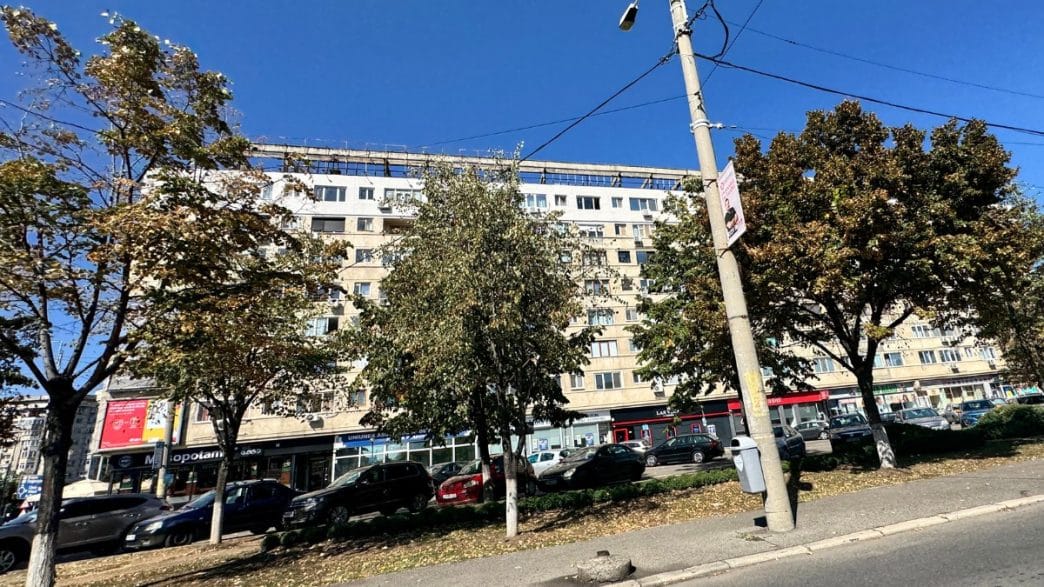 bloc 7 etaje, Ploiești, reparații, construcție, imagini, laterală bloc