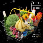 Piața Artizante, coș bunătăți, 15 decembrie, giveaway, pătrat